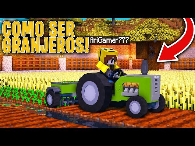  COMO ser GRANJEROS EXPERTOS en MINECRAFT! 