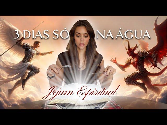 Vlog | Fiz jejum espiritual de 3 dias só na água! O que ninguém fala sobre jejum para mulheres.