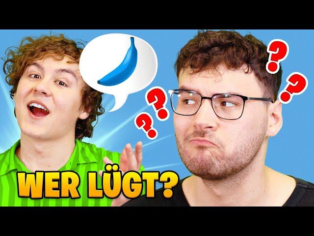 WER LÜGT BESSER?! Roman vs Lars (Tischvideo)