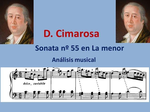 Sonata en la menor nº 55 de D. Cimarosa