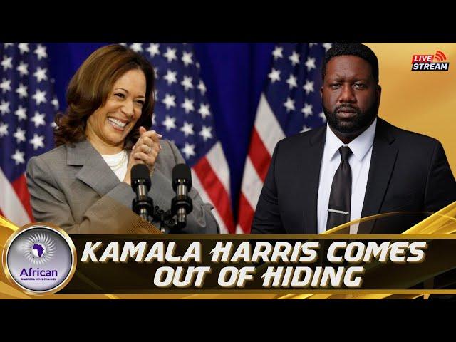 VP Kamala Harris Finally Comes Out Of Hiding, Democrat Mega Donor Alludes To Legally Stealing Funds