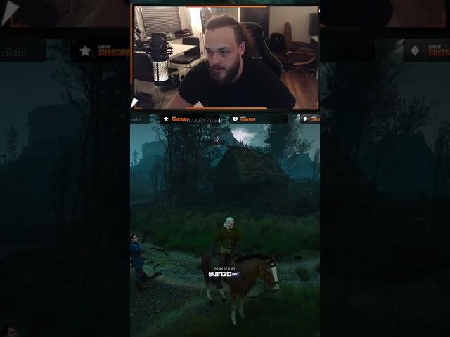 Epic Witcher Moments- Move HORSE!! - Part 10 - #FirstPlaythrough #Witch... | #sirpatrezza on #Twitch