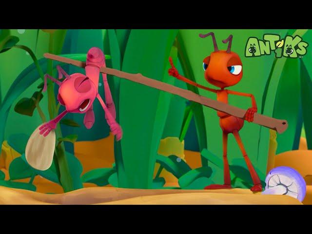 No No Don't Touch That! | 1 Hour of Antiks | Moonbug No Dialogue Comedy Cartoons for Kids