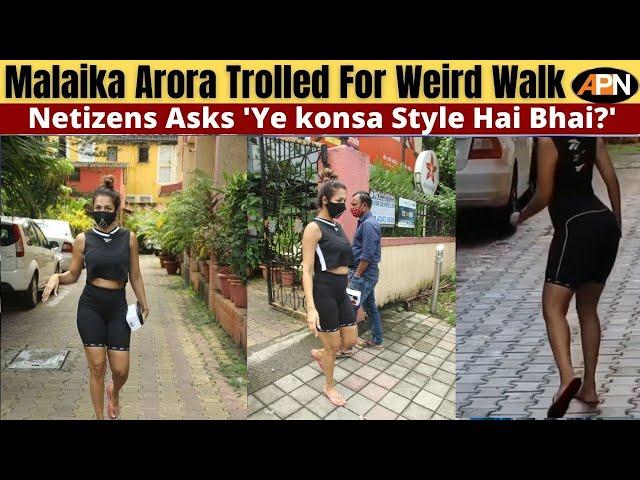 Watch: Malaika Arora Brutally Trolled For Her Weird Walk, Video Goes Viral