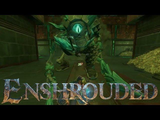 Hollow Cyclops fight | Enshrouded Hollow Halls Boss fight