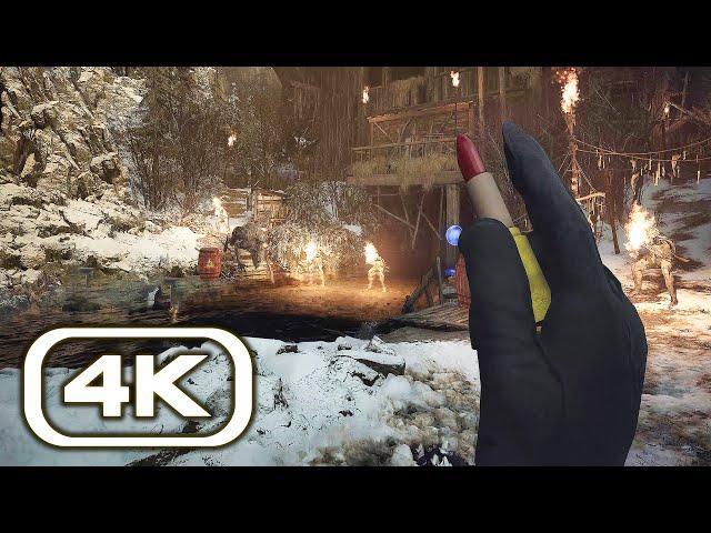 RESIDENT EVIL 8 VILLAGE Lady Dimitrescu Gameplay Mercenaries SSS Rank (Winter's Expansion DLC)