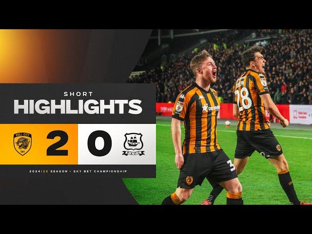 Hull City 2-0 Plymouth Argyle | Short Highlights | Sky Bet Championship