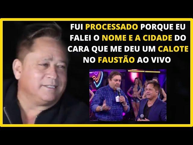 LEONARDO EXPOS O CARA QUE DEU CALOTE NELE AO VIVO NO FAUSTÃO/resenha com ale/cortts