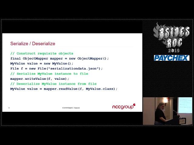 BSides Rochester 2019 - Jackson Deserialization Vulnerabilities