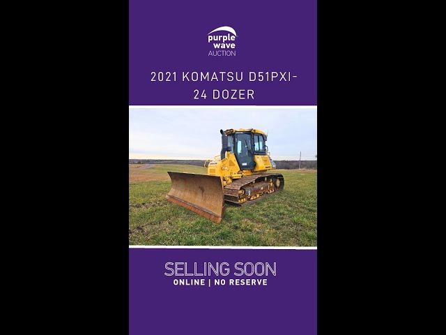 2021 Komatsu D51PXI-24 dozer | sold on December 31, 2024