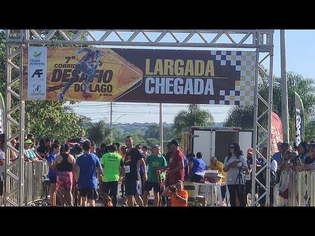 corrida desafio do lago 7° edição, cidade ocidental Goiás