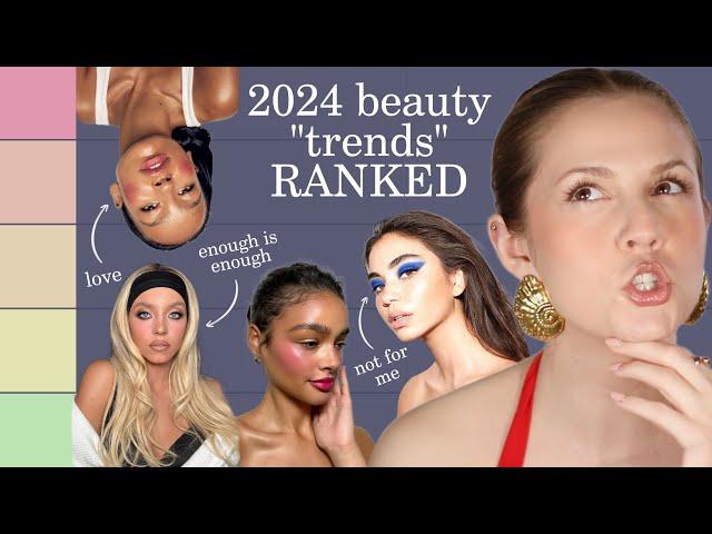 The internet's favorite beauty trends RANKED (& roasted...)