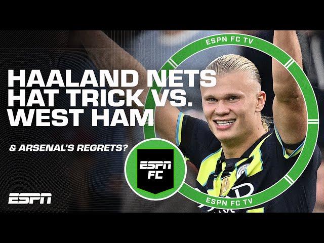 REACTION to West Ham vs. Man City  'LET ERLING HAALAND RUN!' - Ale Moreno | ESPN FC