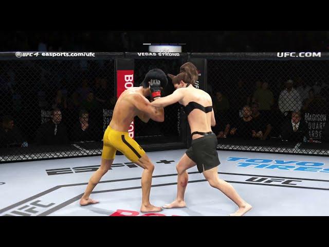 UFC 4 | Bruce Lee vs. Ashley Tervort (Model) (EA Sports UFC 4)