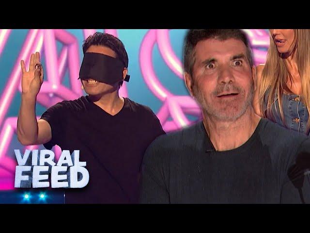 Keiichi Iwasaki Blows Simon Cowell Away With His Magic On America's Got Talent! | VIRAL FEED