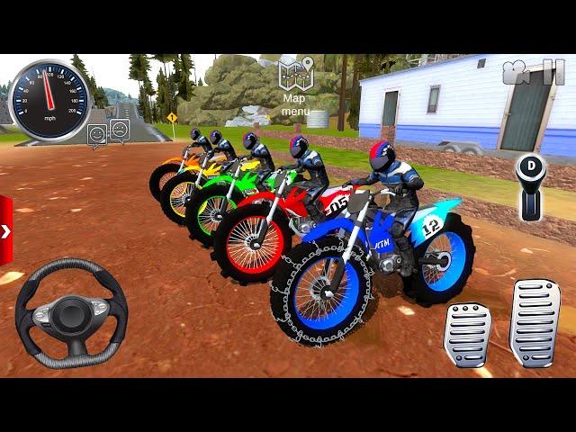 Motocross Dirt Bikes driving Extreme Off-Road #7 - Offroad Outlaws motor bike Game Android Gameplay