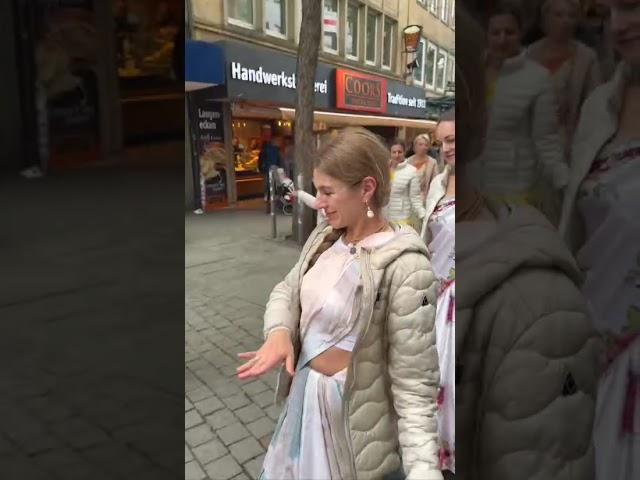 Харе Кришна  Харинама в Германии  2025 #harekrishna #dance #владивосток