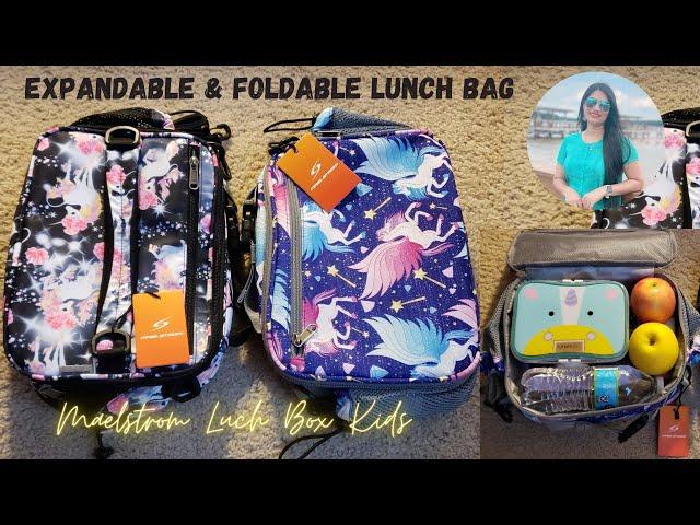 Maelstrom Lunch Box Kids | Expandable & Insulated Lightweight Lunch Bag for Kids | #lunchbag  Review