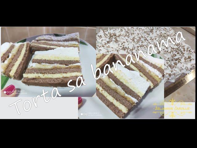 RECEPT ODLIČNATorta sa bananama