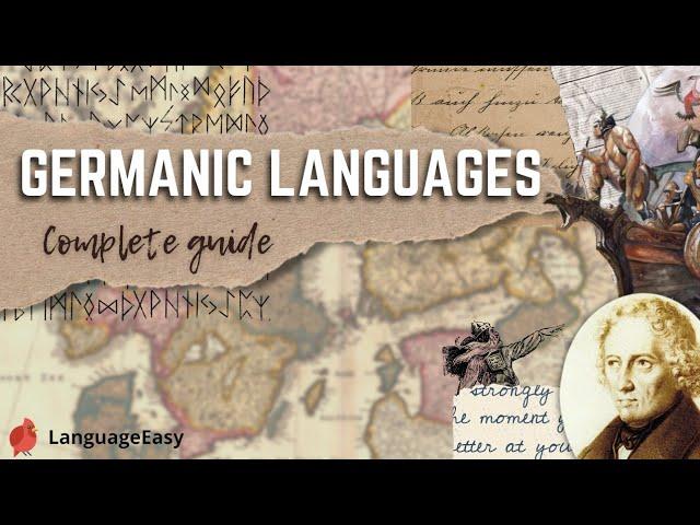 Germanic languages - what they are and how appeared 