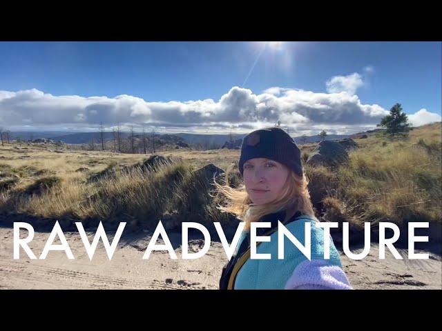 RAW ADVENTURE - Facing the cold  and the rugged mountains ️ Serra da Estrela - Portugal 