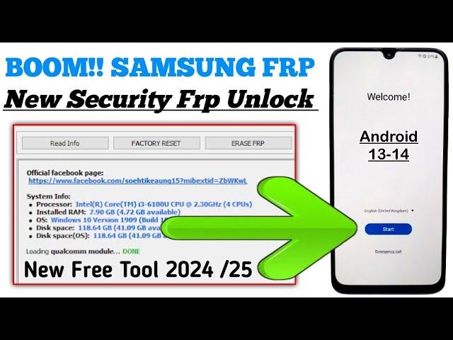  Samsung Frp Bypass Free Method || Samsung Frp Bypass Android 14_13 || Free Tool 2024