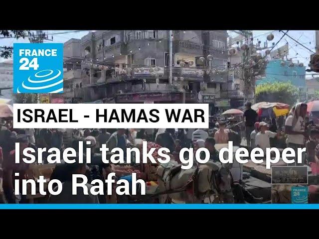 Israel pounds central Gaza camps, deepens invasion of Rafah • FRANCE 24 English