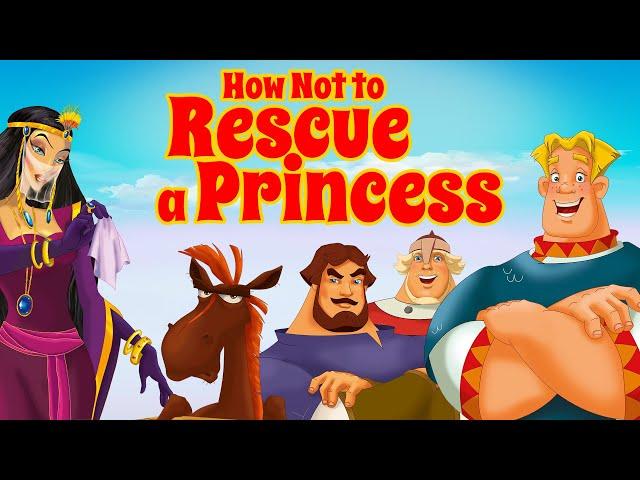 How Not to Rescue a Princess | "Три богатыря и Шамаханская царица" с английскими субтитрами