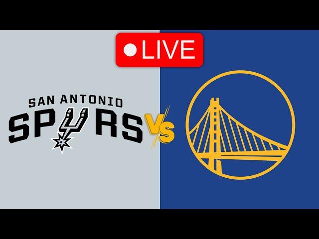  Live: San Antonio Spurs vs Golden State Warriors | NBA | Live PLay by Play Scoreboard