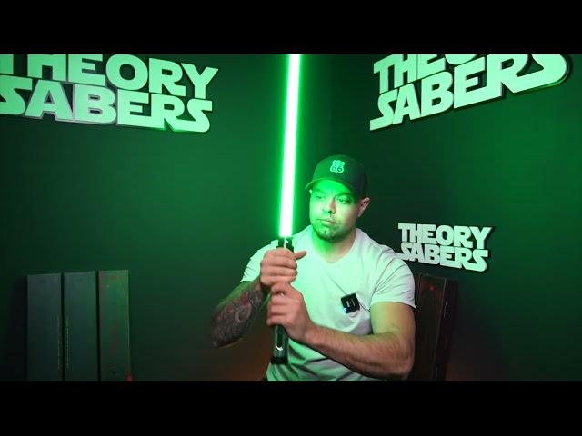 QUI-GON JINN REPLICA NEOPIXEL LIGHTSABER - Theory Sabers