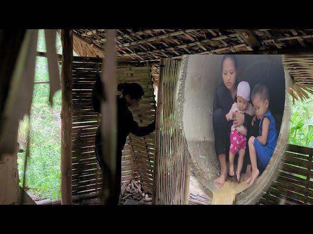 Single mother wandering homeless & abandoned house - Anh Hoang