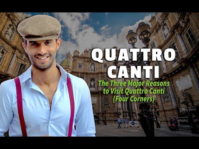 3 Major Points about the Quattro Canti Four Corners in Palermo