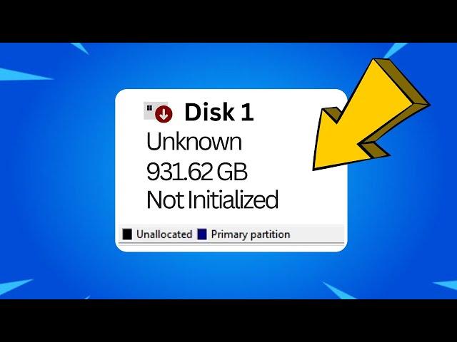 4 Ways to FIX “Disk 1 or Disk 0 Unknown, Not Initialized”  (No Data Loss)