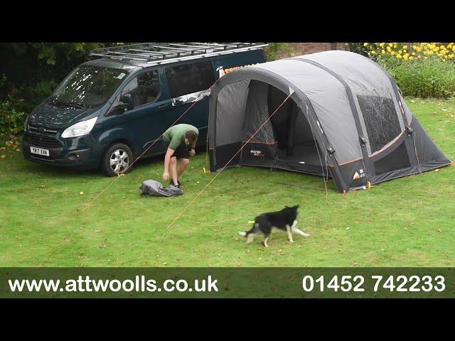 Vango Cove Air Awning Pitching & Packing Video