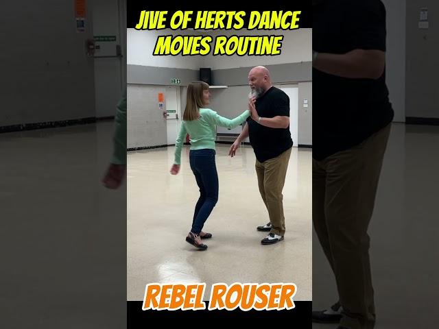 Jive of Herts dance moves routine: Rebel Rouser + Cossack Cape #dance #dancer #rocknroll #rockabilly