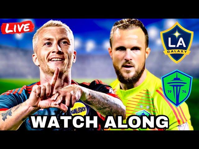 LA Galaxy vs Seattle Sounders Live Watch Along | 2024 MLS Cup Playoffs