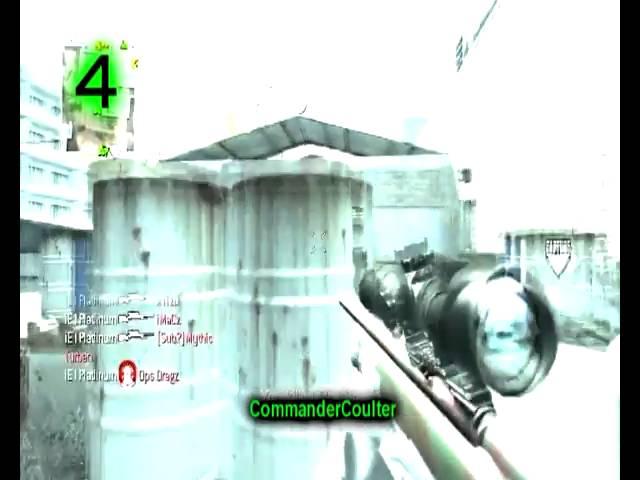 Cod 4: Six Man Sniper Ownage! (PlatiinumHD)