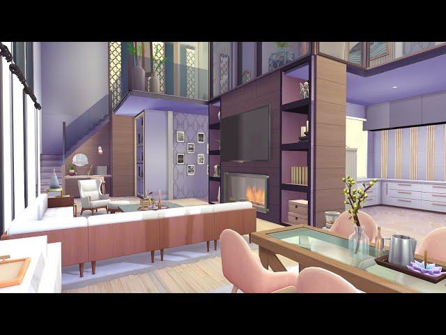 ‘THAT GIRL’s Landgraab Apartment Renovation | No CC | Sims 4 | Stop Motion | ThePixelSpace