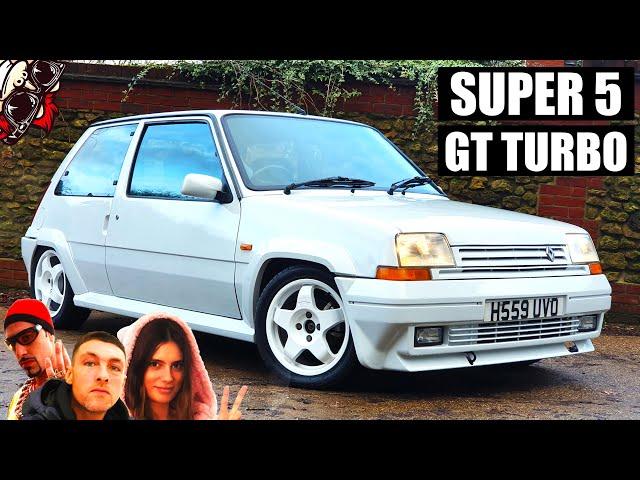  MY NEW ULTRA RARE RENAULT SUPER 5 GT TURBO - ALI G IS WICKED!