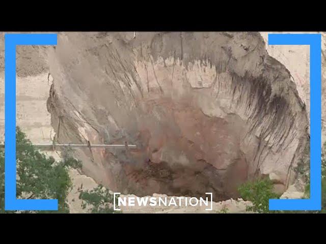 Massive sinkhole opens up in Florida woman's backyard | Morning in America