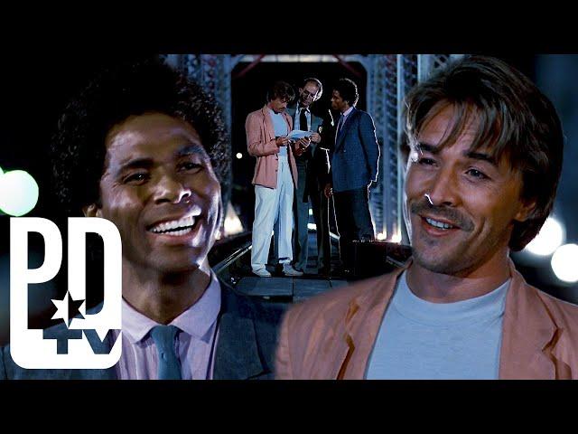 Crockett & Tubbs Meet For The First Time | Miami Vice | PD TV