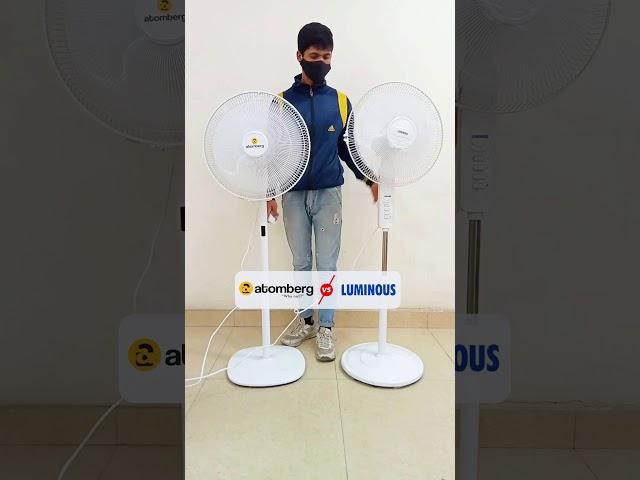 BLDC Vs Normal Pedestal Fan Of Atomberg & Luminous | Quick Comparison 