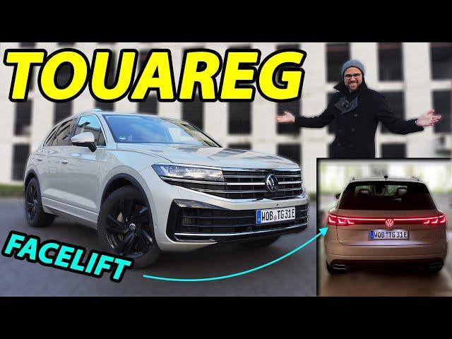 2024 VW Touareg facelift driving REVIEW