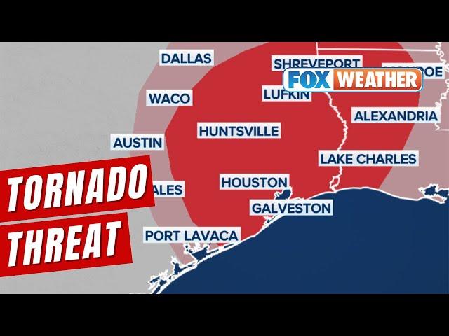 Severe Weather Threat Targets Houston On Thursday