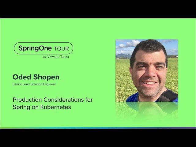 Production Considerations for Spring on Kubernetes