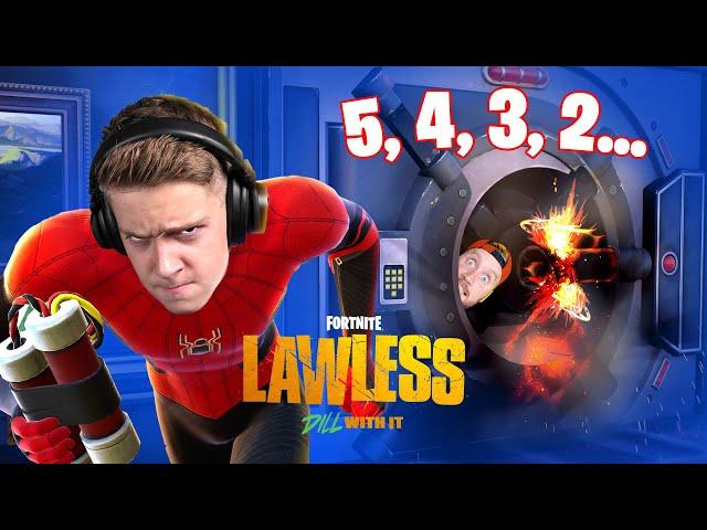 We are LAWLESS in FORTNITE (Heist ONLY Challenge!)