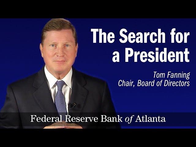 Atlanta Fed's Presidential Search