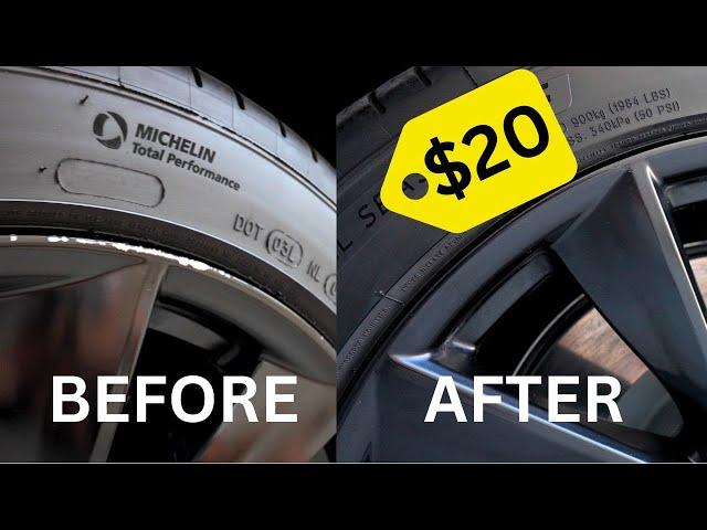 QUICK DIY Wheel Repair for Your TESLA