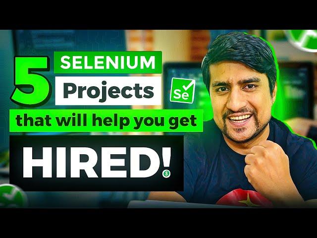 5 Important Selenium Projects That You Must Do