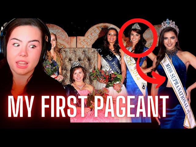 Reacting to my FIRST (and only) pageant... kill me.